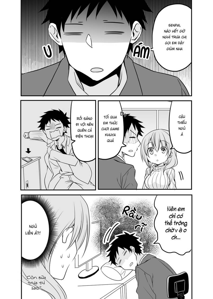Câu Chuyện Về Tiền Bối Nhỏ Nhắn Ở Chỗ Làm Của Tôi Chap 48 - Next Chap 49