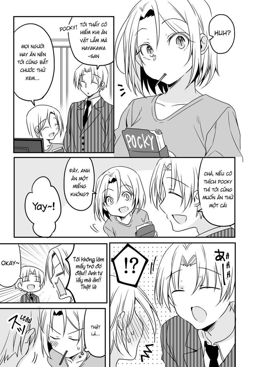 Câu Chuyện Về Tiền Bối Nhỏ Nhắn Ở Chỗ Làm Của Tôi Chap 51 - Next Chap 52