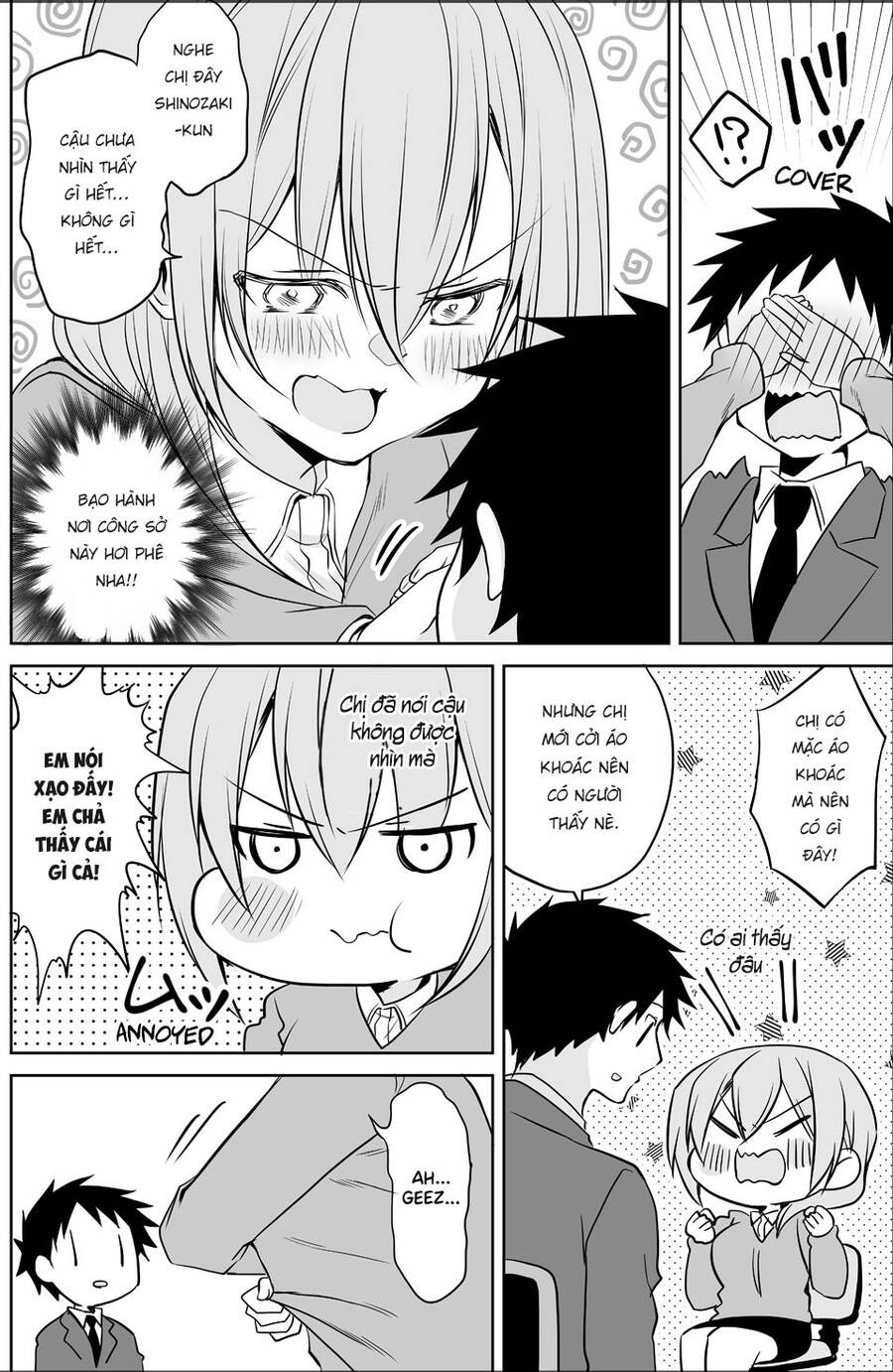Câu Chuyện Về Tiền Bối Nhỏ Nhắn Ở Chỗ Làm Của Tôi Chap 60 - Next Chap 61