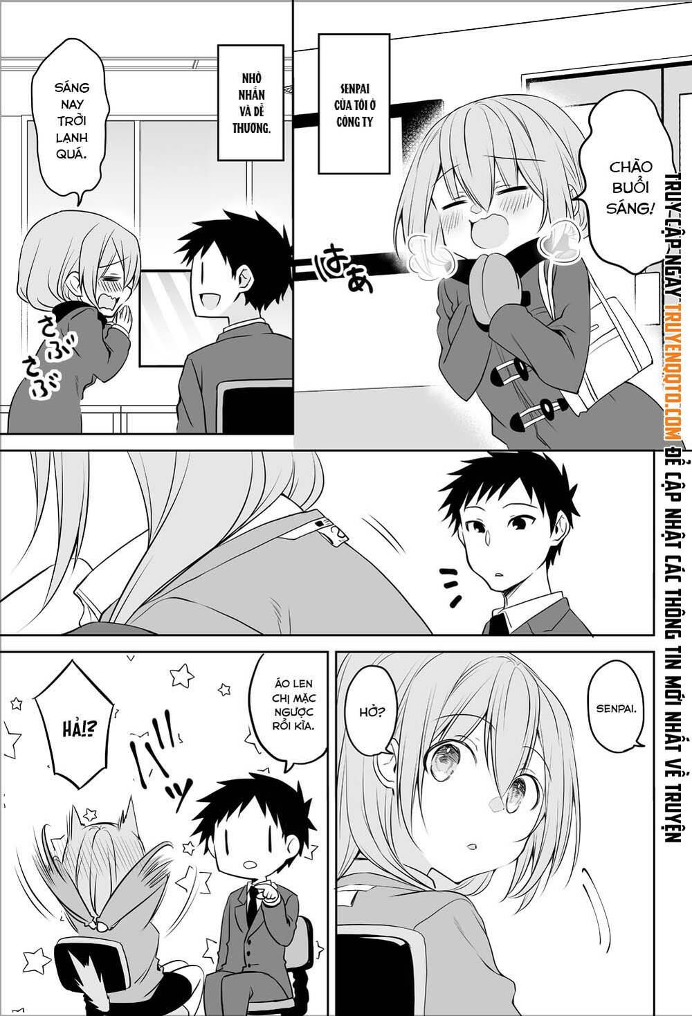 Câu Chuyện Về Tiền Bối Nhỏ Nhắn Ở Chỗ Làm Của Tôi Chap 67 - Next Chap 68