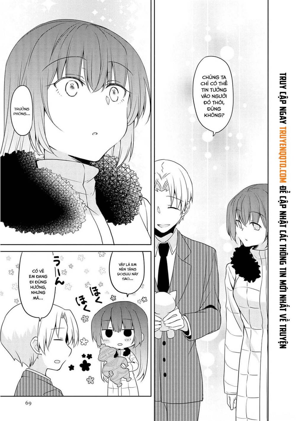 Câu Chuyện Về Tiền Bối Nhỏ Nhắn Ở Chỗ Làm Của Tôi Chap 68 - Next Chap 69
