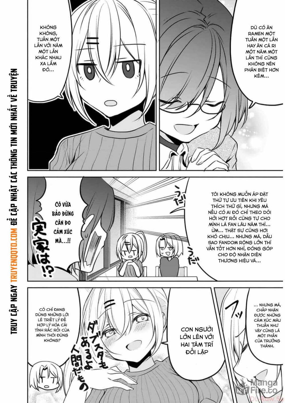 Câu Chuyện Về Tiền Bối Nhỏ Nhắn Ở Chỗ Làm Của Tôi Chap 74 - Next Chap 75