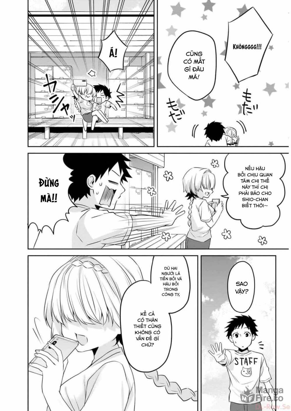 Câu Chuyện Về Tiền Bối Nhỏ Nhắn Ở Chỗ Làm Của Tôi Chap 77 - Next Chap 78