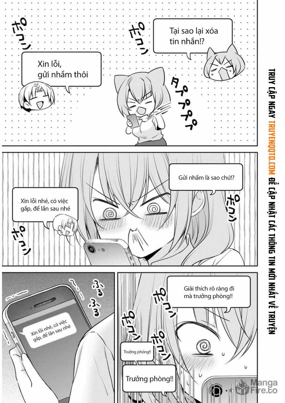 Câu Chuyện Về Tiền Bối Nhỏ Nhắn Ở Chỗ Làm Của Tôi Chap 78 - Next Chap 79