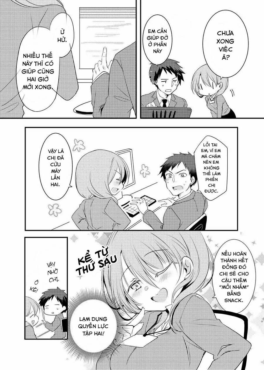 Câu Chuyện Về Tiền Bối Nhỏ Nhắn Ở Chỗ Làm Của Tôi Chap 8 - Next Chap 9