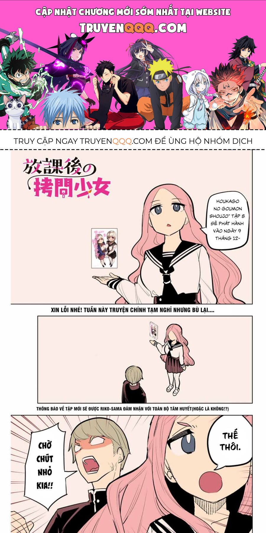 Câu Lạc Bộ Tra Tấn Của Các Nữ Sinh Sau Giờ Học Chap 1145 - Next Chap 1146