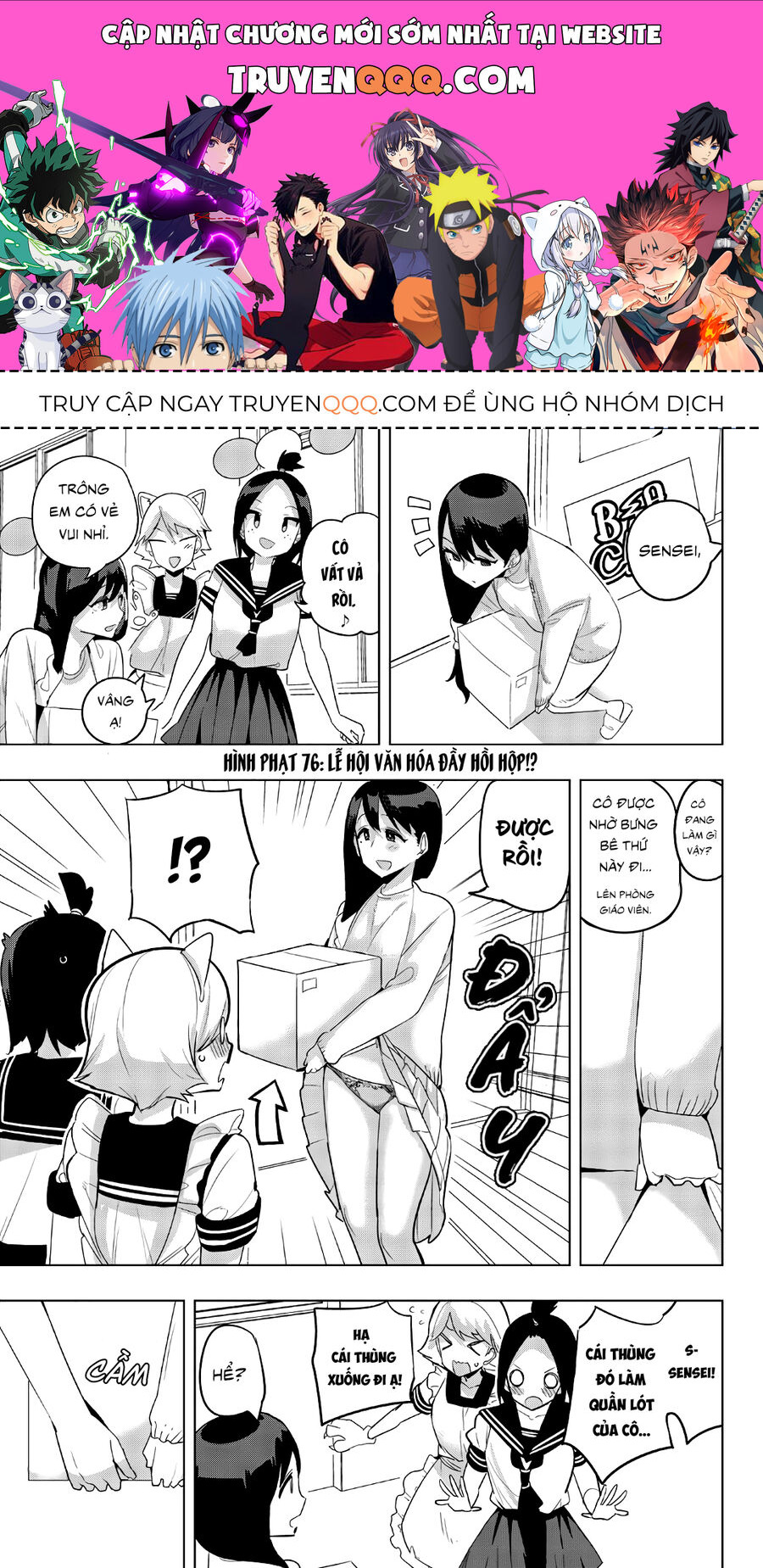 Câu Lạc Bộ Tra Tấn Của Các Nữ Sinh Sau Giờ Học Chap 76 - Next Chap 77