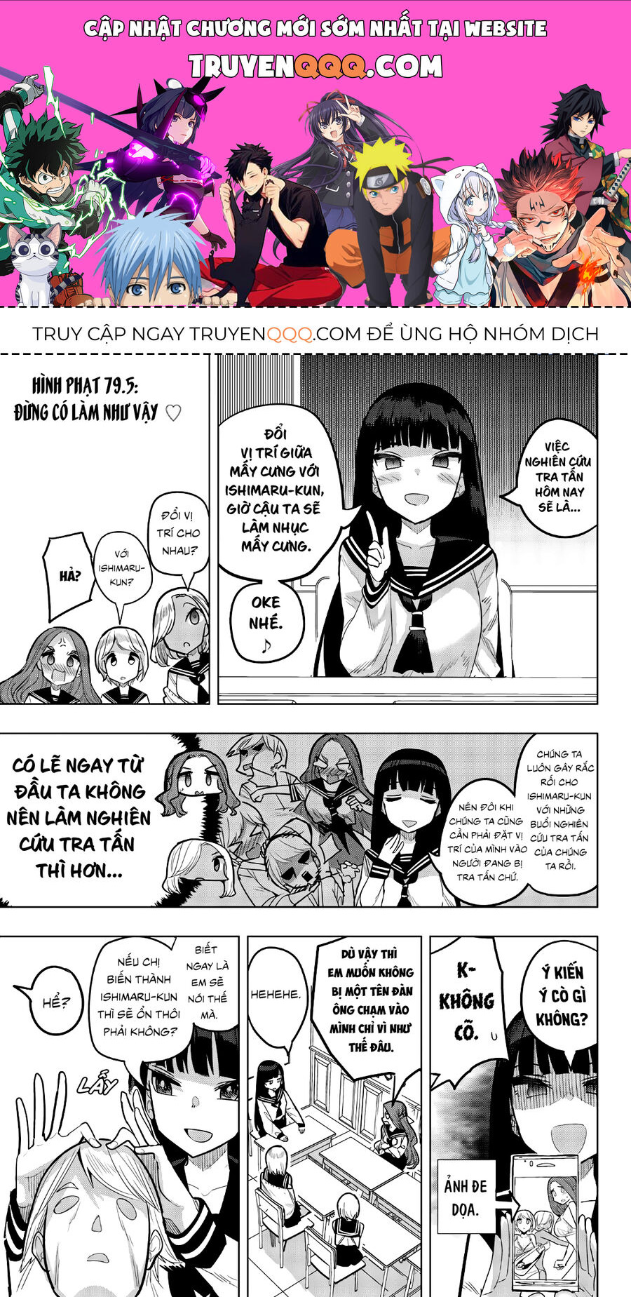 Câu Lạc Bộ Tra Tấn Của Các Nữ Sinh Sau Giờ Học Chap 795 - Next Chap 796