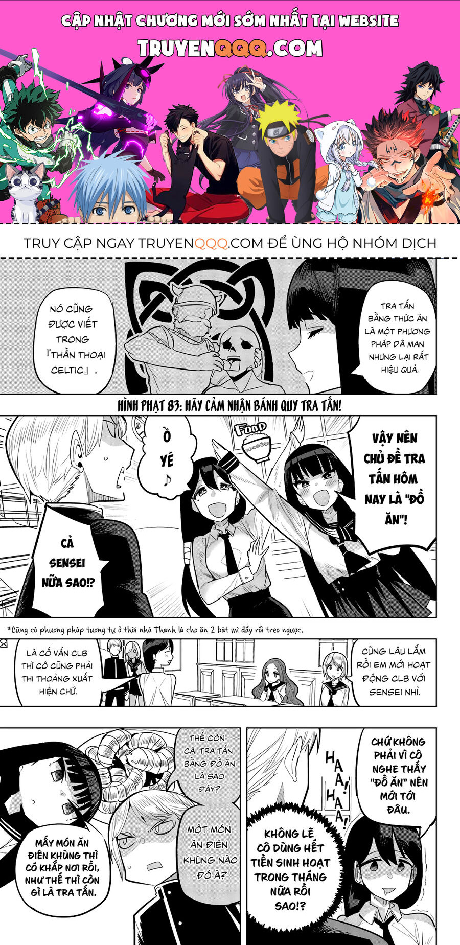 Câu Lạc Bộ Tra Tấn Của Các Nữ Sinh Sau Giờ Học Chap 83 - Next Chap 84