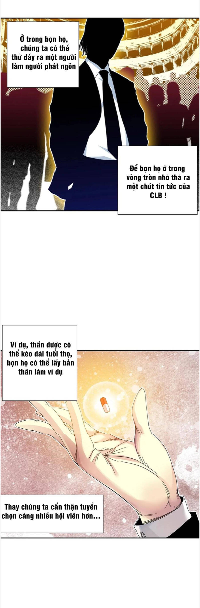 Câu Lạc Bộ Trường Sinh Chap 53 - Next Chap 54