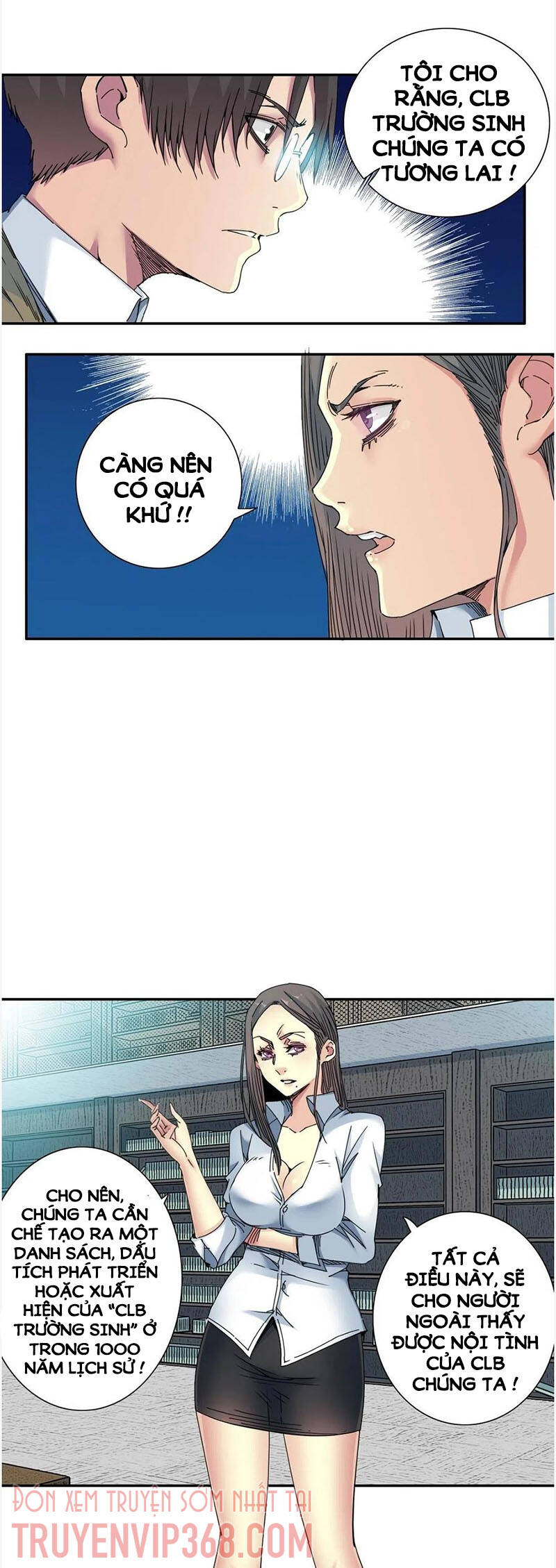 Câu Lạc Bộ Trường Sinh Chap 53 - Next Chap 54