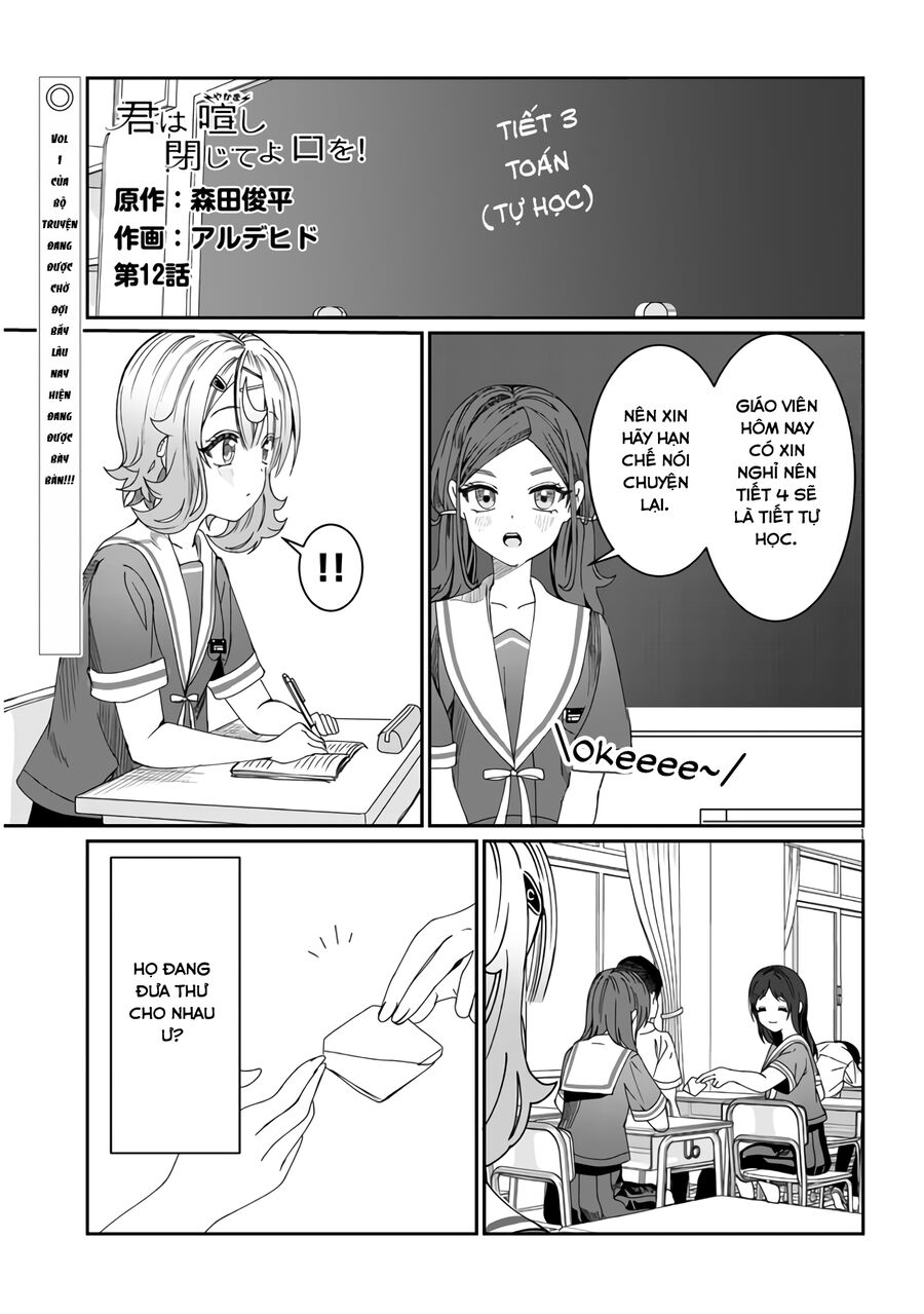 Cậu Ồn Ào Quá, Im Lặng Giùm Tớ Đi! Chap 12 - Next Chap 13