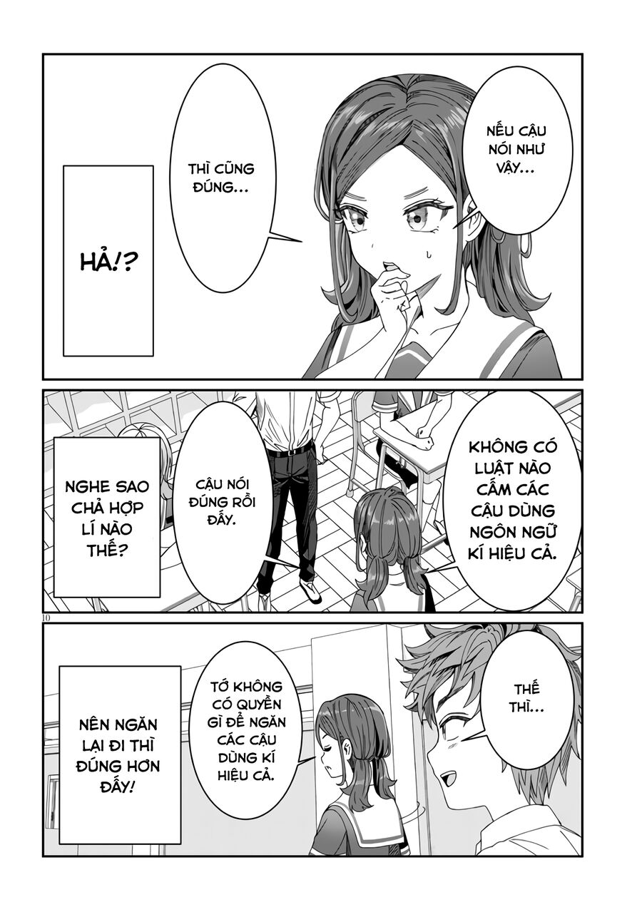 Cậu Ồn Ào Quá, Im Lặng Giùm Tớ Đi! Chap 12 - Next Chap 13