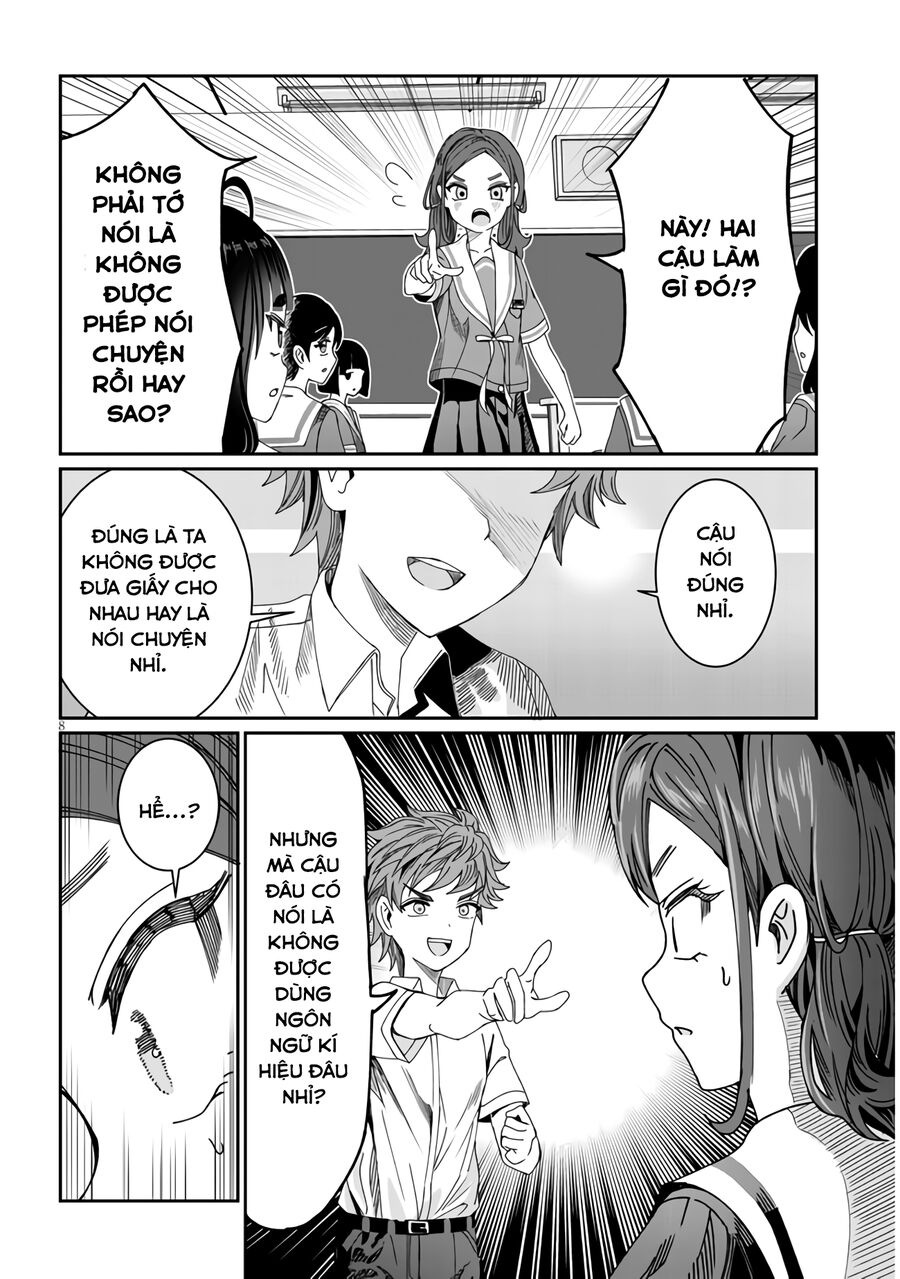 Cậu Ồn Ào Quá, Im Lặng Giùm Tớ Đi! Chap 12 - Next Chap 13