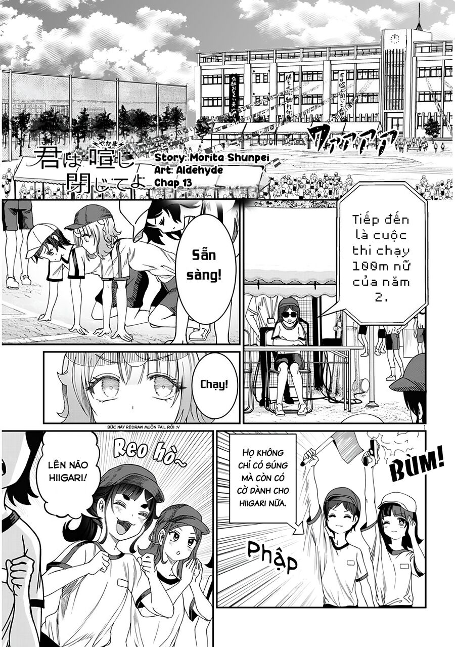Cậu Ồn Ào Quá, Im Lặng Giùm Tớ Đi! Chap 13 - Next Chap 14