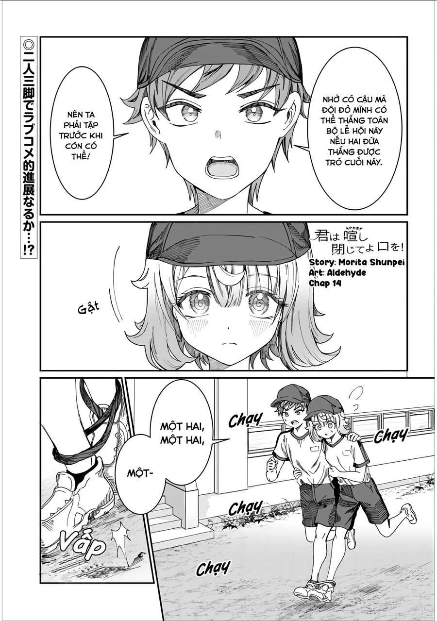 Cậu Ồn Ào Quá, Im Lặng Giùm Tớ Đi! Chap 14 - Next Chap 15