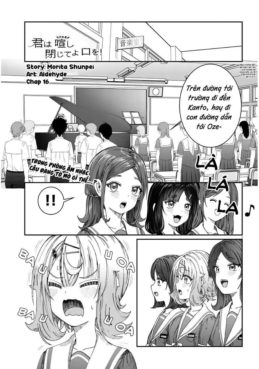Cậu Ồn Ào Quá, Im Lặng Giùm Tớ Đi! Chap 16 - Next Chap 17