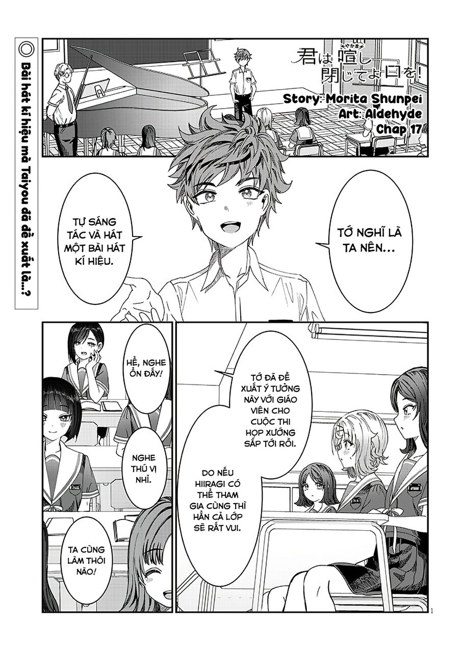Cậu Ồn Ào Quá, Im Lặng Giùm Tớ Đi! Chap 17 - Next Chap 18