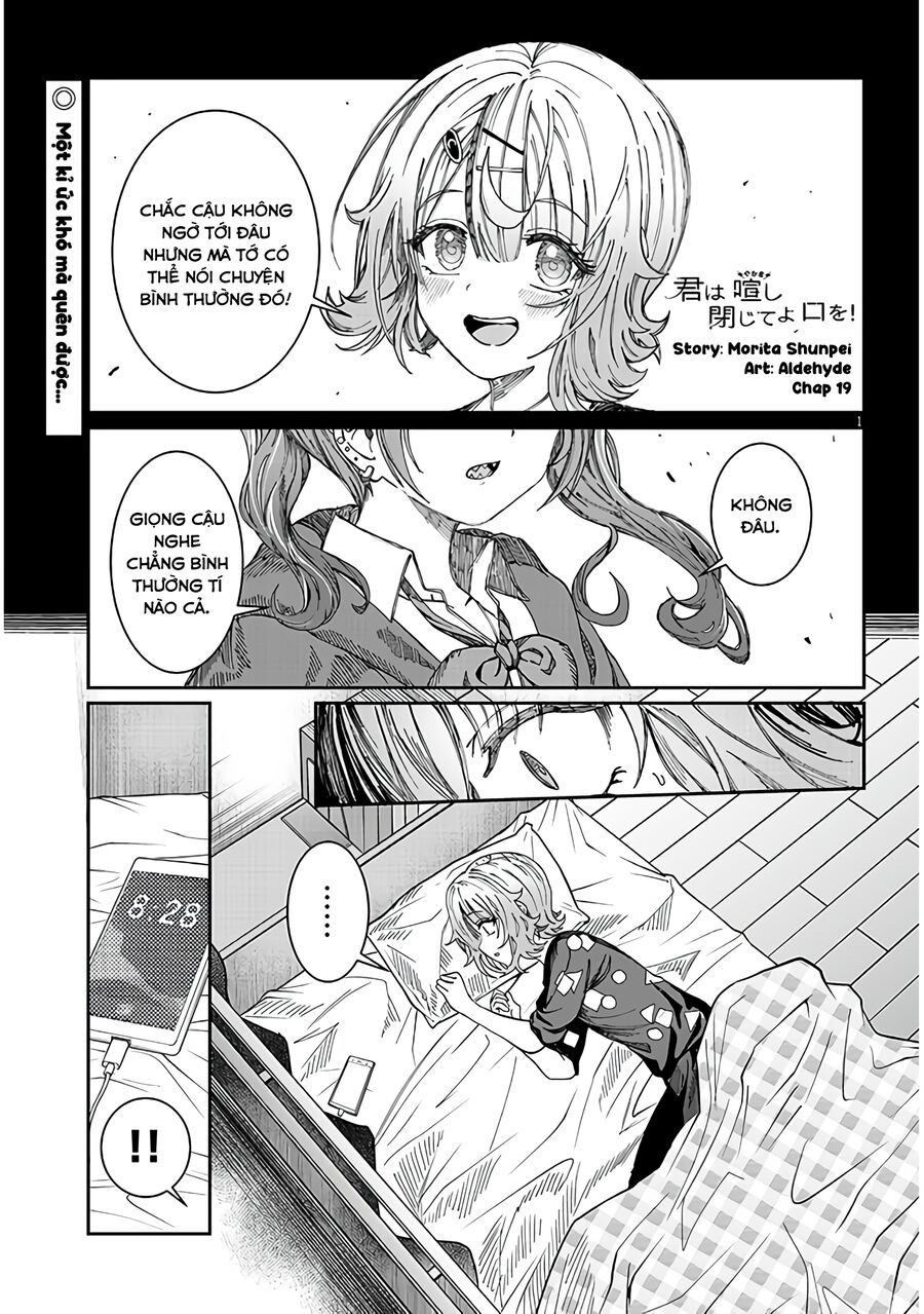 Cậu Ồn Ào Quá, Im Lặng Giùm Tớ Đi! Chap 19 - Next Chap 20