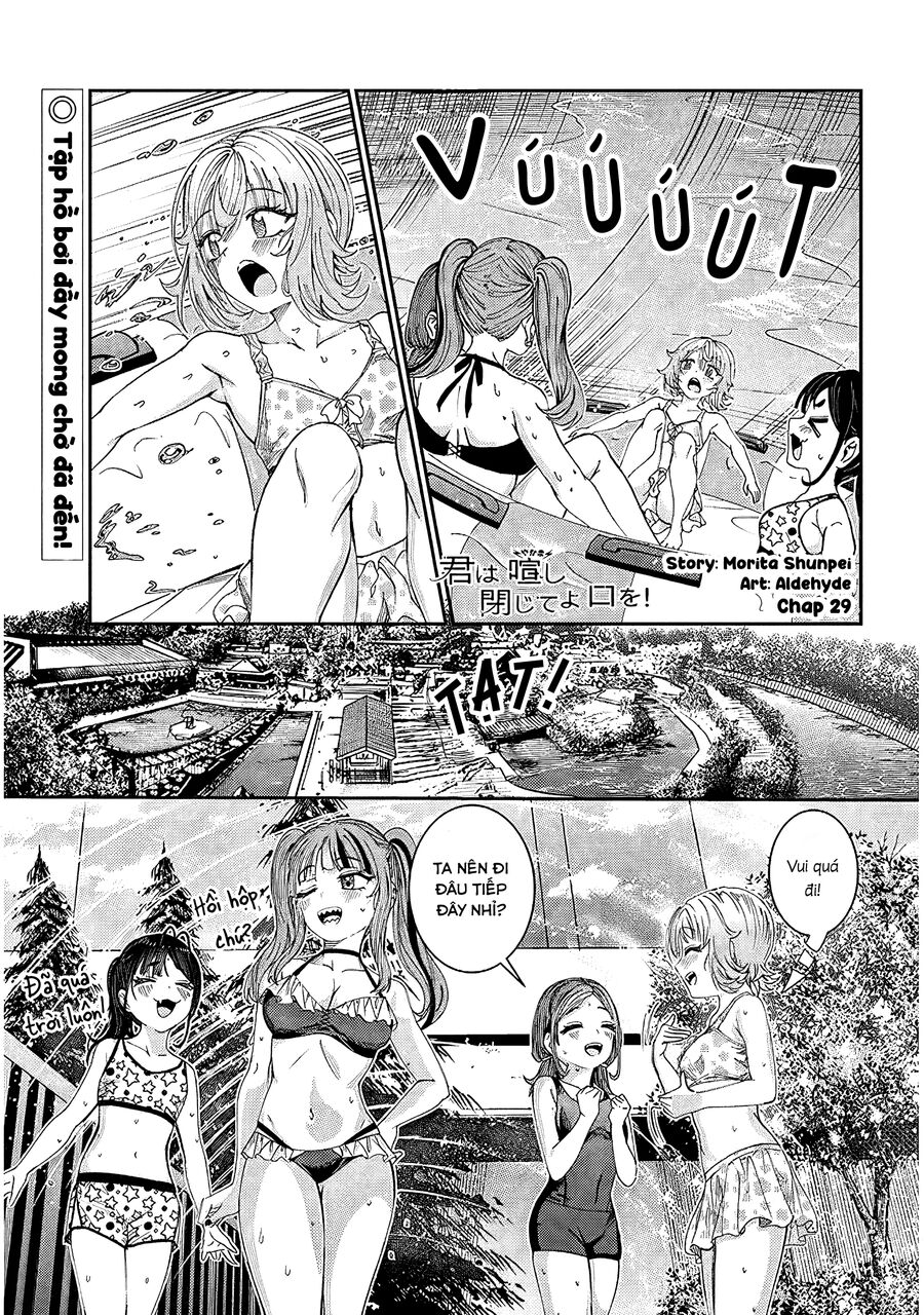 Cậu Ồn Ào Quá, Im Lặng Giùm Tớ Đi! Chap 29 - Next Chap 30