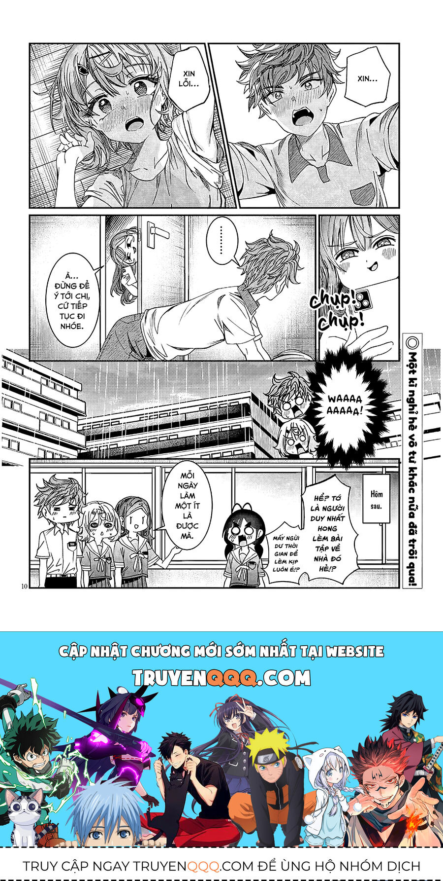 Cậu Ồn Ào Quá, Im Lặng Giùm Tớ Đi! Chap 30 - Next Chap 31
