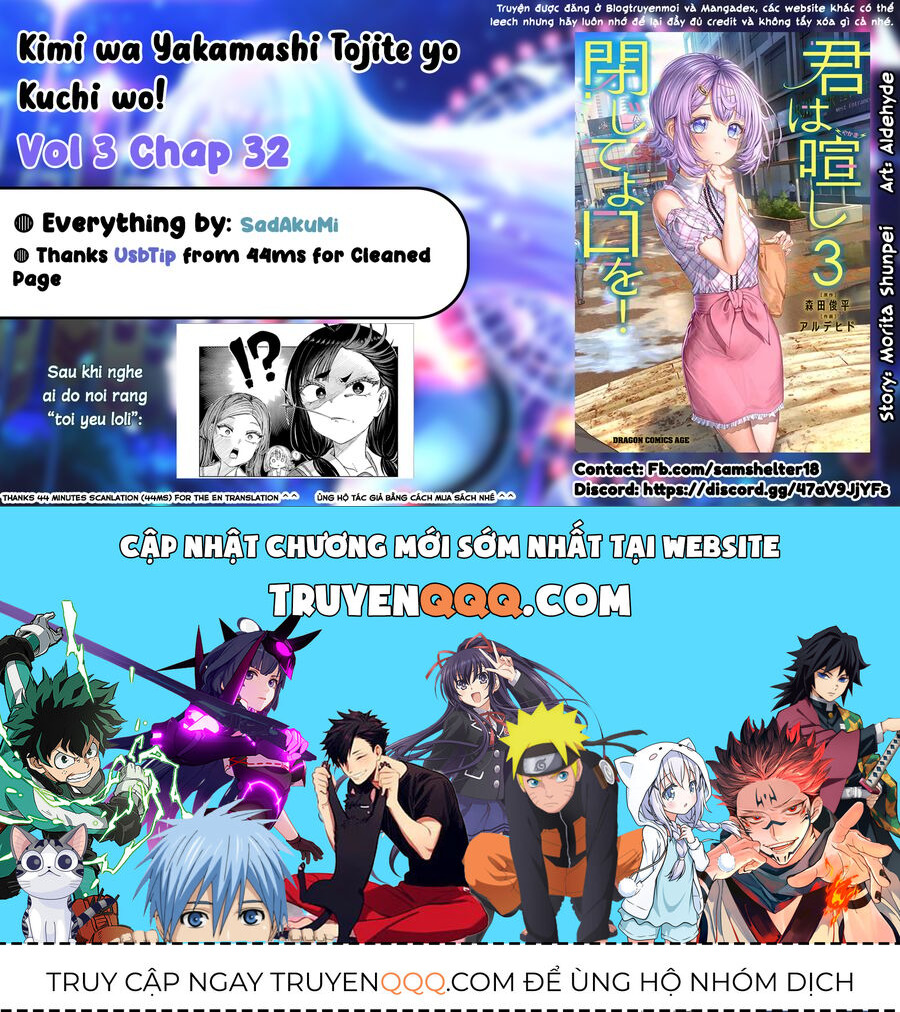 Cậu Ồn Ào Quá, Im Lặng Giùm Tớ Đi! Chap 32 - Next Chap 33