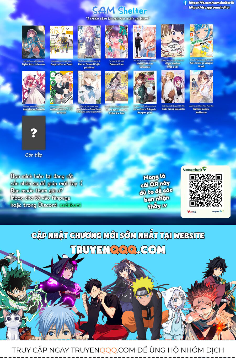 Cậu Ồn Ào Quá, Im Lặng Giùm Tớ Đi! Chap 48 - Next Chap 49