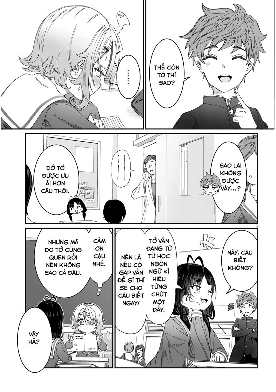 Cậu Ồn Ào Quá, Im Lặng Giùm Tớ Đi! Chap 5 - Next Chap 6