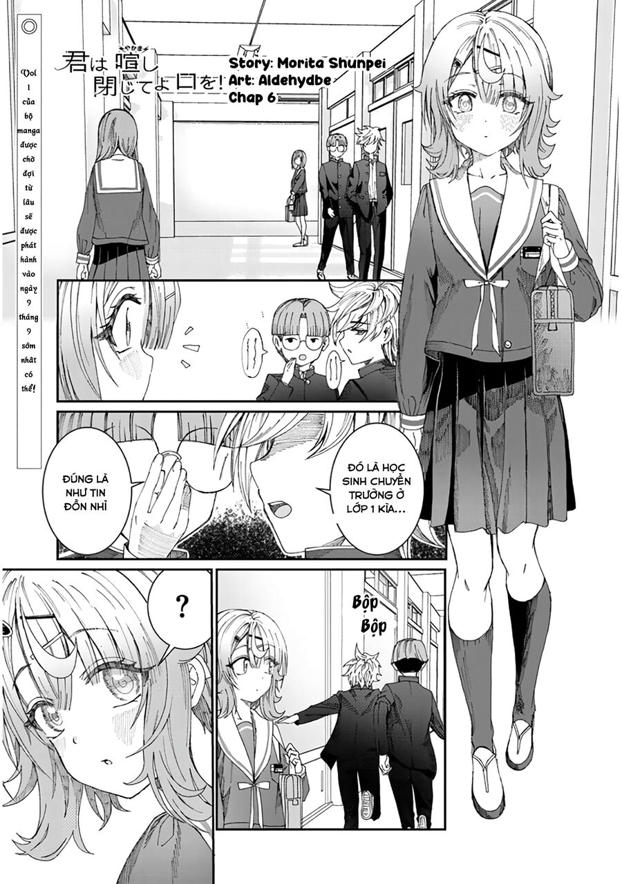 Cậu Ồn Ào Quá, Im Lặng Giùm Tớ Đi! Chap 6 - Next Chap 7