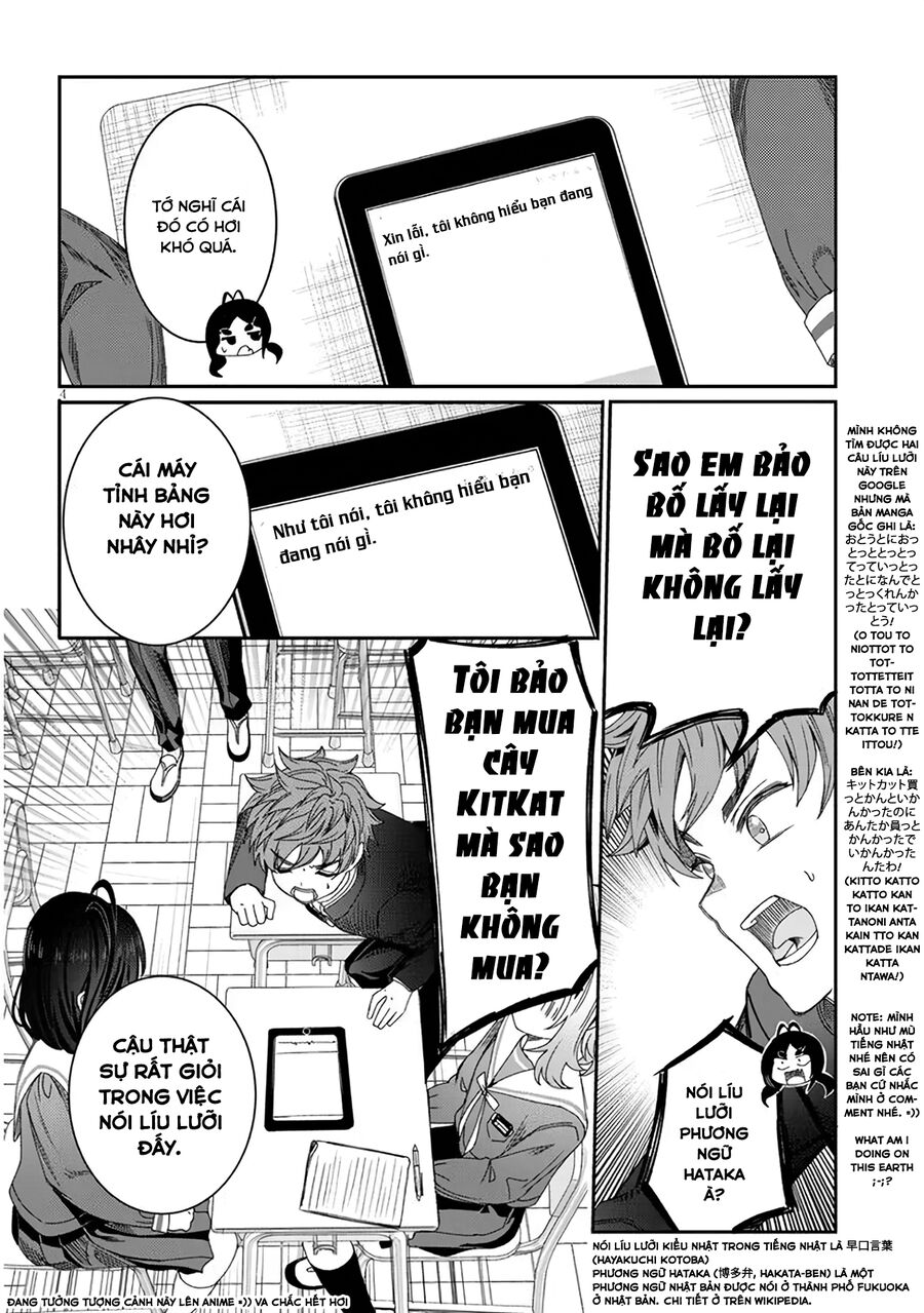 Cậu Ồn Ào Quá, Im Lặng Giùm Tớ Đi! Chap 6 - Next Chap 7