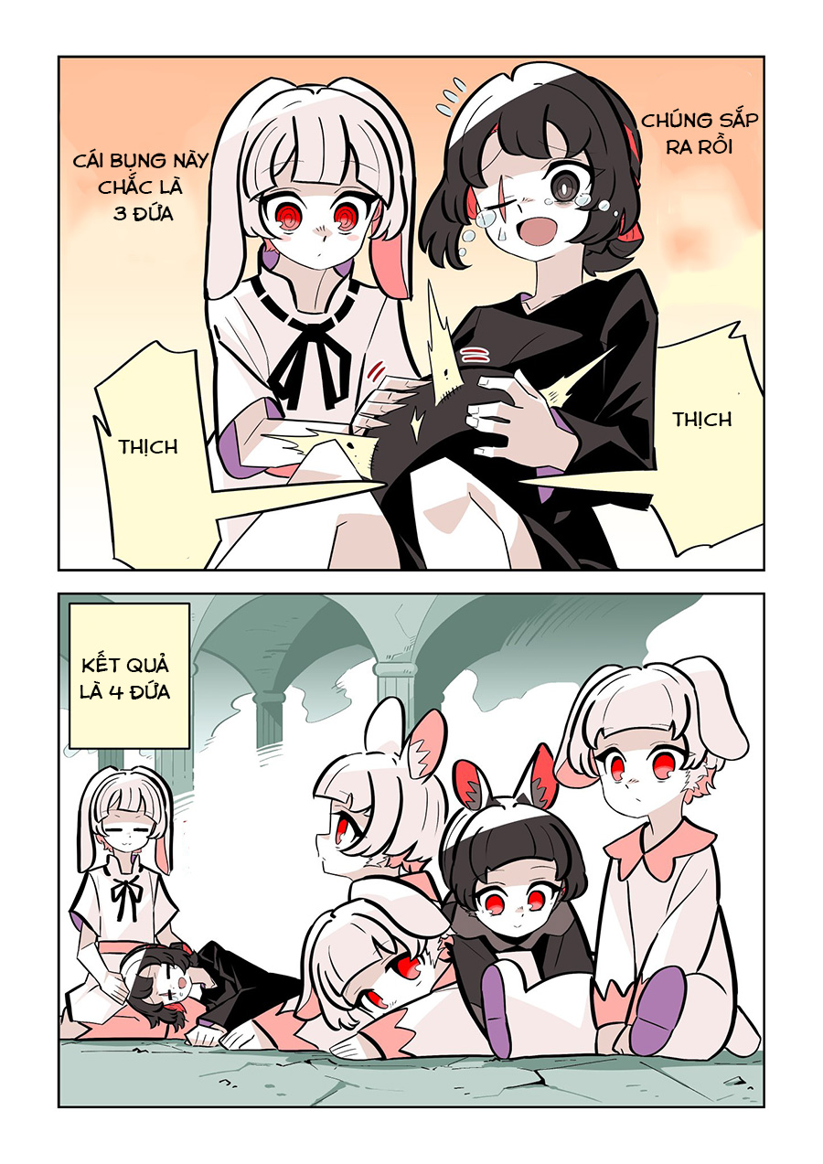 Chàng Thỏ Sát Nhân Và Cô Gái Hắc Hiệp Sĩ Chap 2 - Next Chap 3