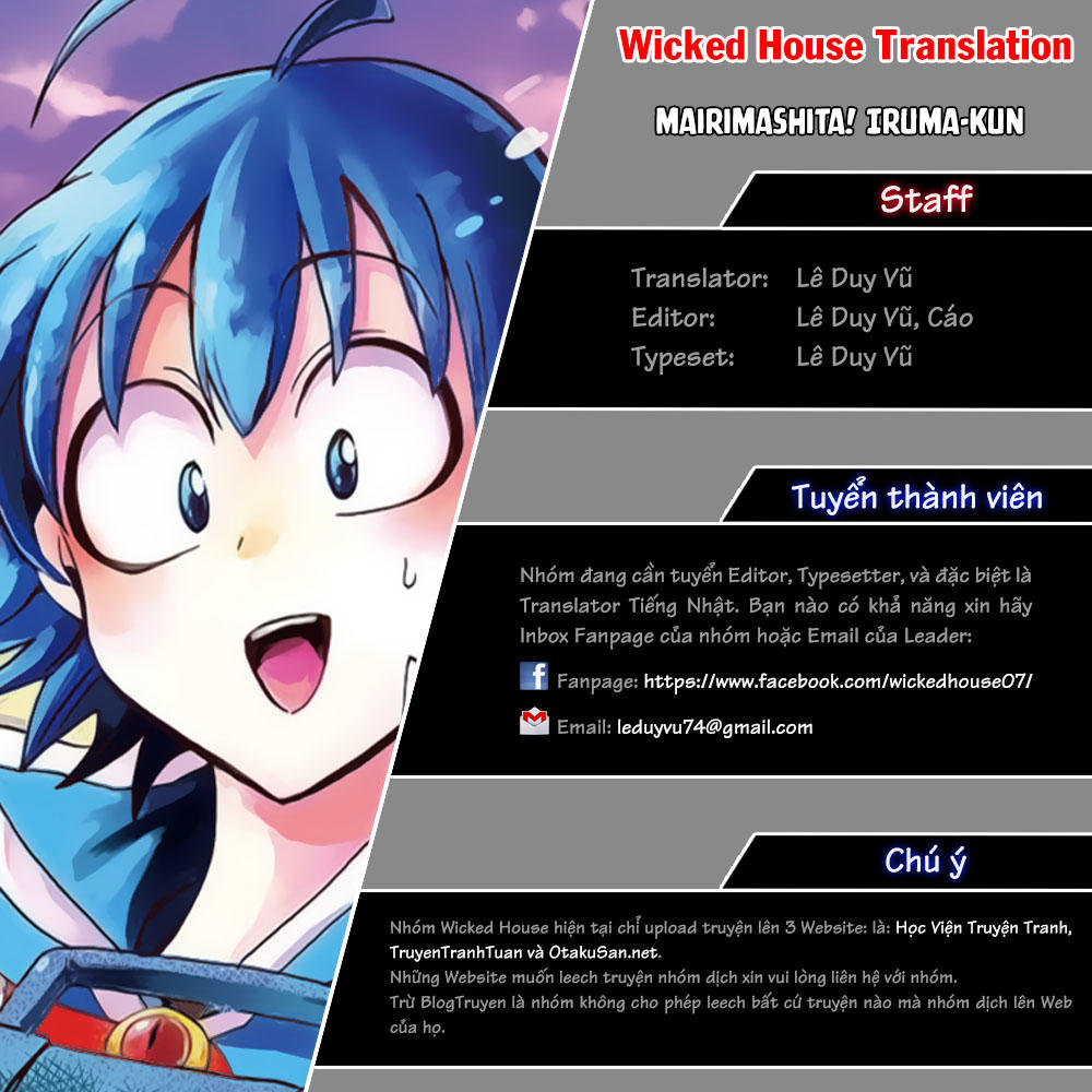 Chào Mừng Cậu Đến Trường Iruma-Kun Chap 26 - Next Chap 27