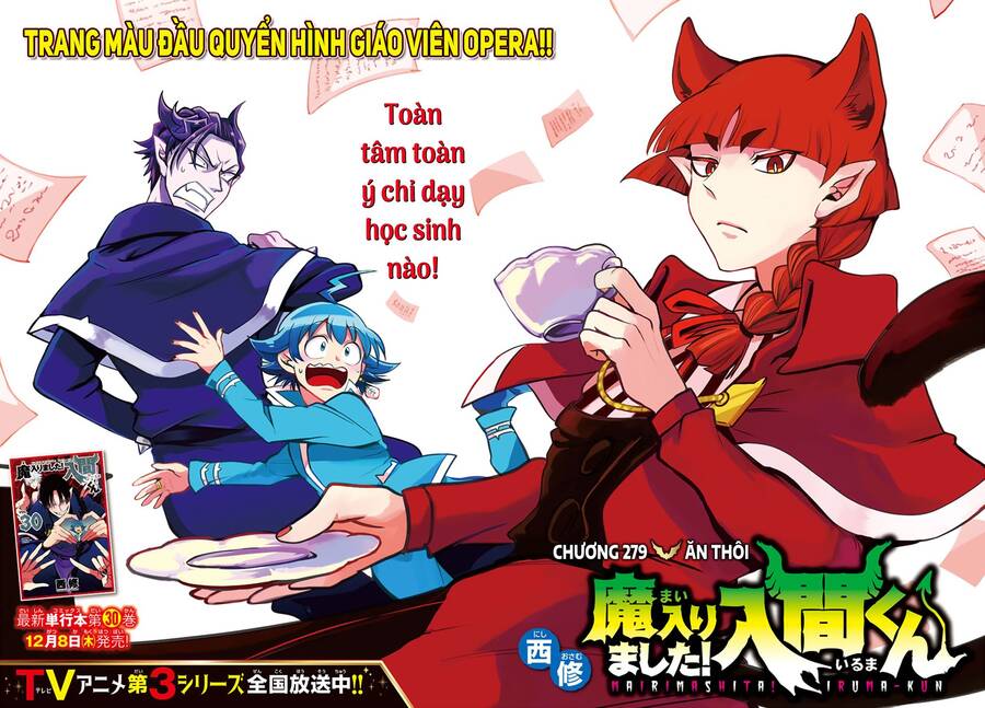 Chào Mừng Cậu Đến Trường Iruma-Kun Chap 279 - Next Chap 280