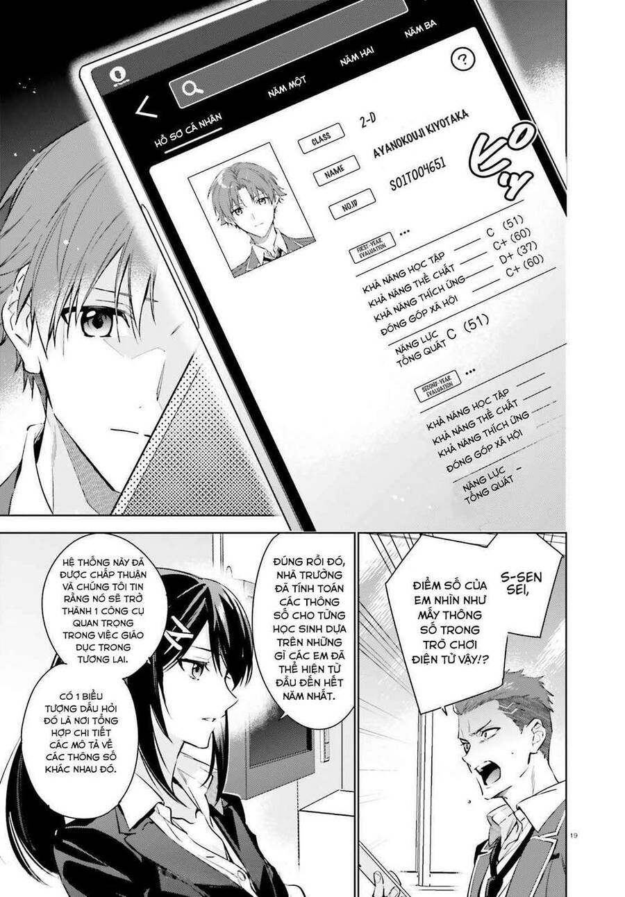 Chào Mừng Đến Với Lớp Học Đề Cao Thực Lực Năm 2 Chap 1 - Next Chap 2