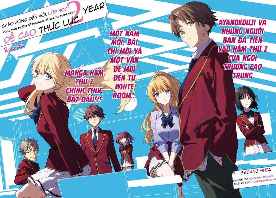 Chào Mừng Đến Với Lớp Học Đề Cao Thực Lực Năm 2 Chap 1 - Next Chap 2
