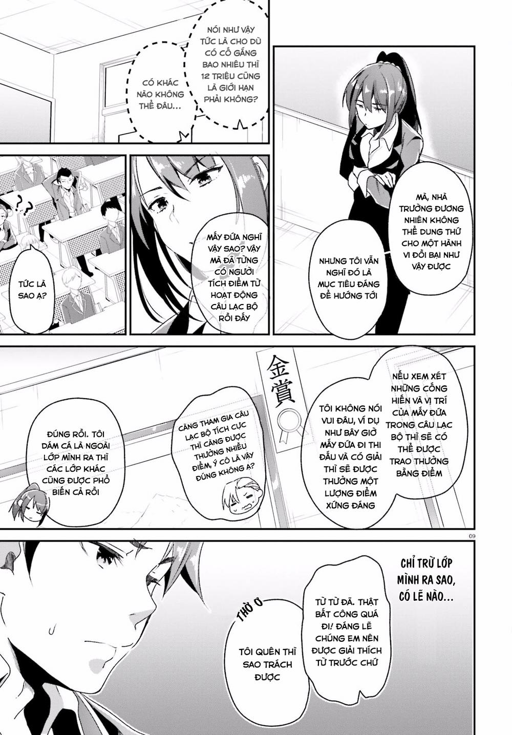 Chào Mừng Đến Với Lớp Học Thượng Đẳng Chap 11 - Next Chap 12
