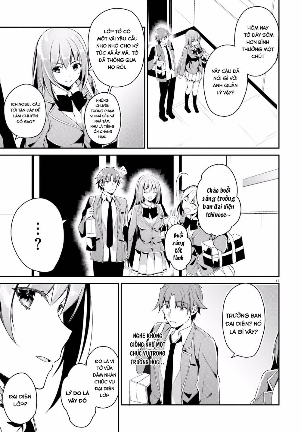 Chào Mừng Đến Với Lớp Học Thượng Đẳng Chap 11 - Next Chap 12