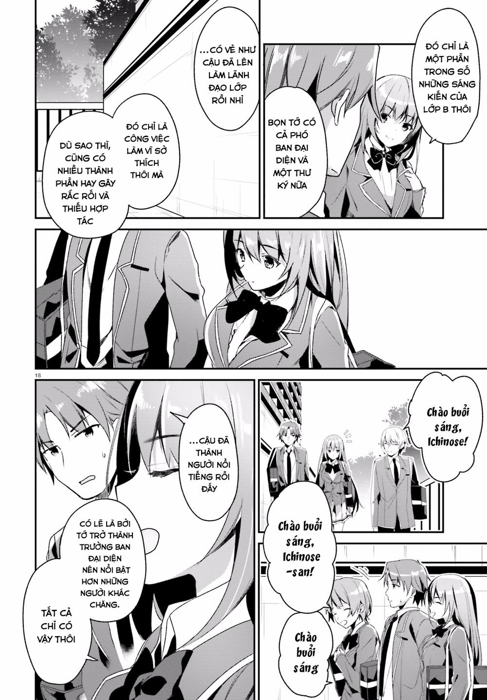 Chào Mừng Đến Với Lớp Học Thượng Đẳng Chap 11 - Next Chap 12