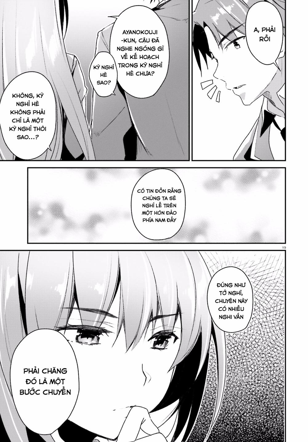 Chào Mừng Đến Với Lớp Học Thượng Đẳng Chap 11 - Next Chap 12