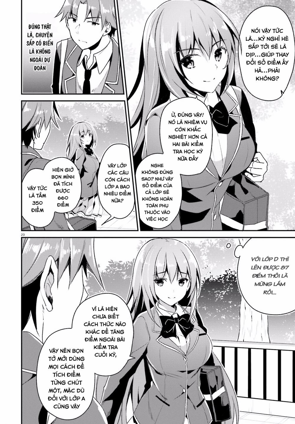 Chào Mừng Đến Với Lớp Học Thượng Đẳng Chap 11 - Next Chap 12