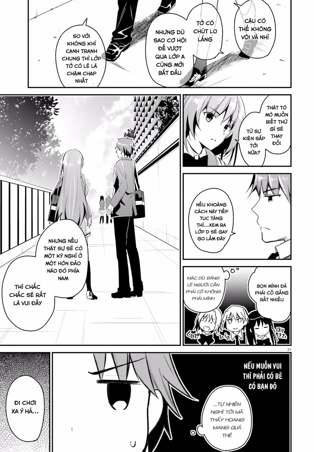Chào Mừng Đến Với Lớp Học Thượng Đẳng Chap 11 - Next Chap 12
