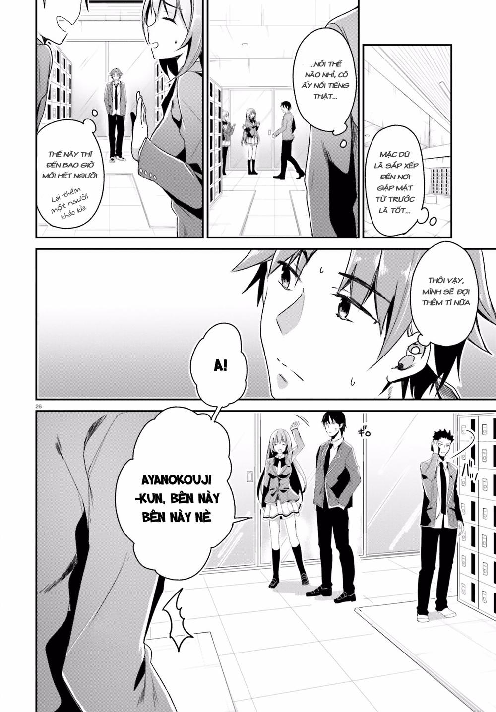 Chào Mừng Đến Với Lớp Học Thượng Đẳng Chap 11 - Next Chap 12
