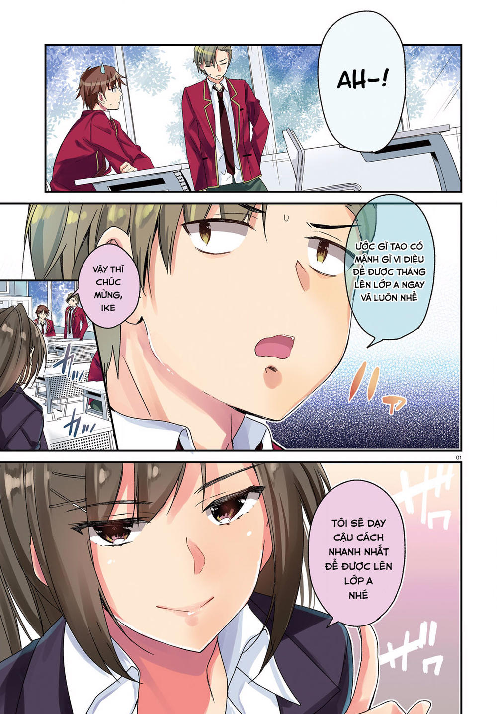 Chào Mừng Đến Với Lớp Học Thượng Đẳng Chap 11 - Next Chap 12