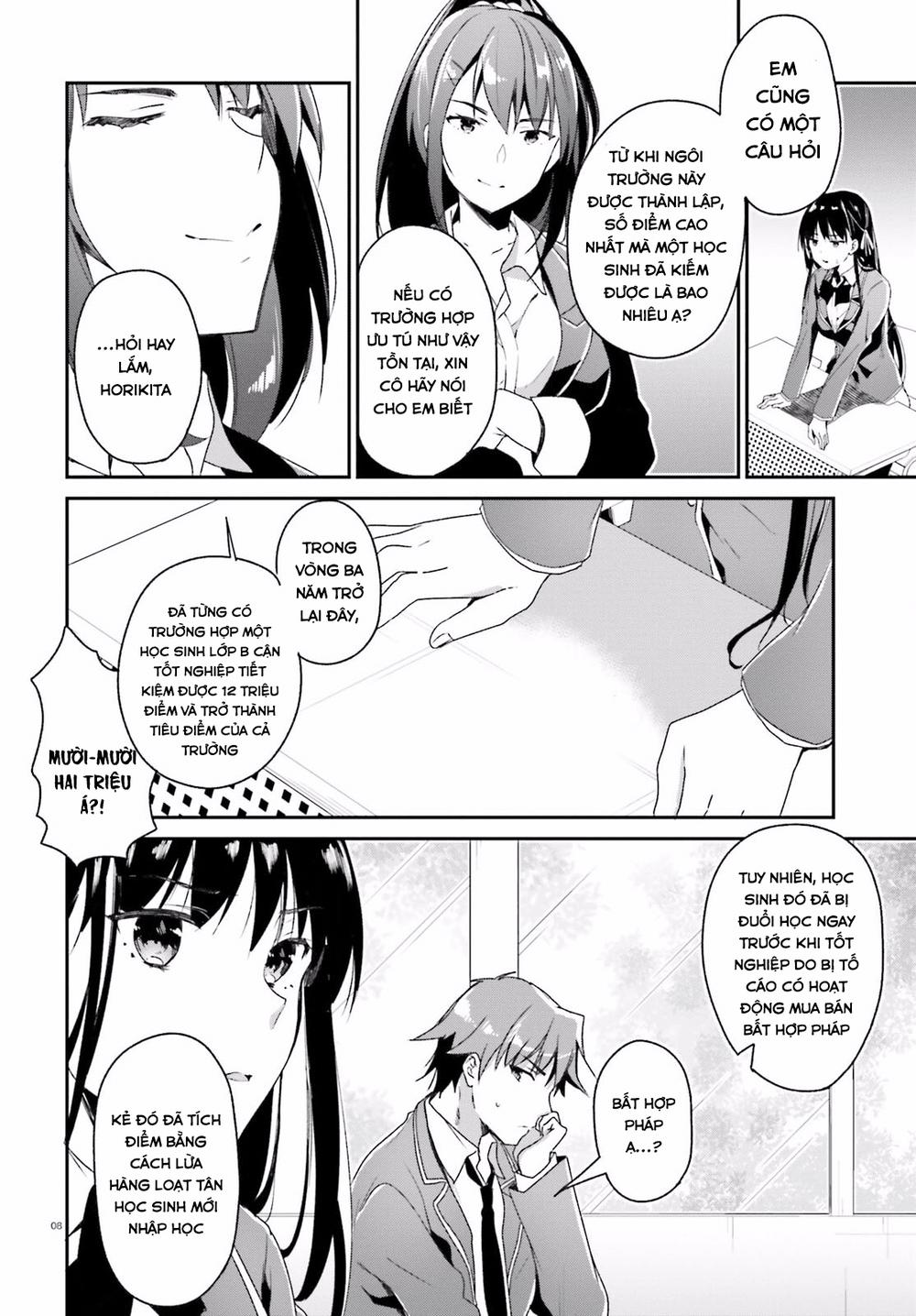 Chào Mừng Đến Với Lớp Học Thượng Đẳng Chap 11 - Next Chap 12
