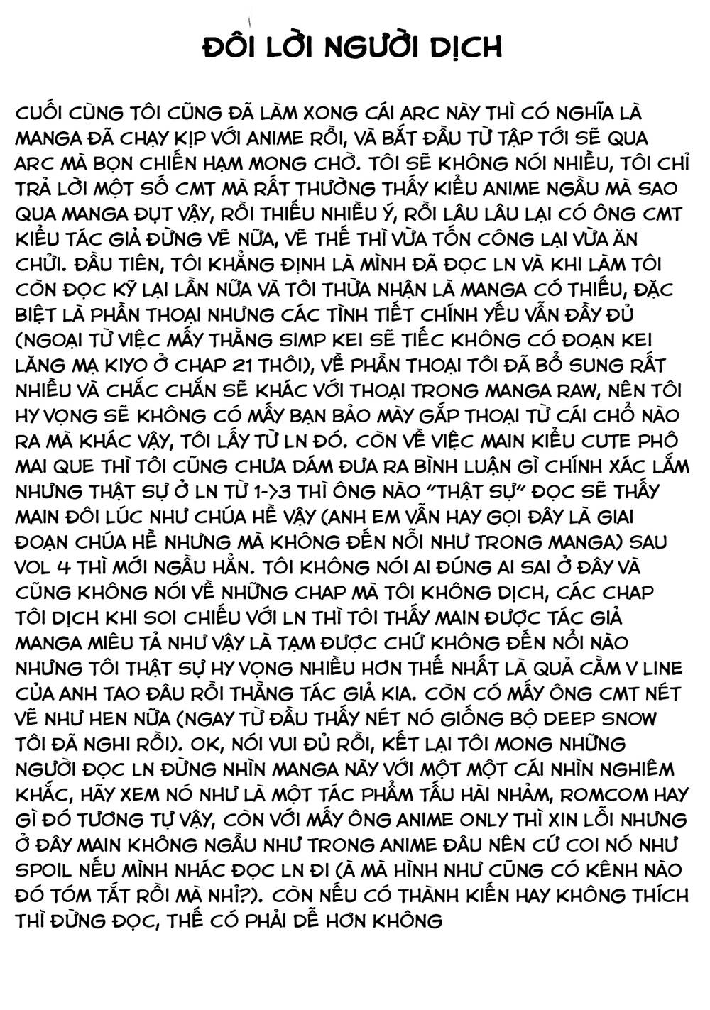 Chào Mừng Đến Với Lớp Học Thượng Đẳng Chap 27 - Next Chap 28