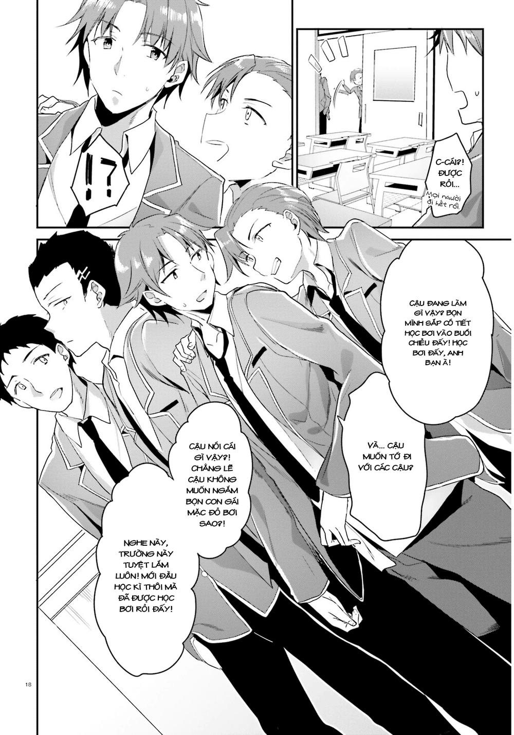 Chào Mừng Đến Với Lớp Học Thượng Đẳng Chap 3 - Next Chap 4