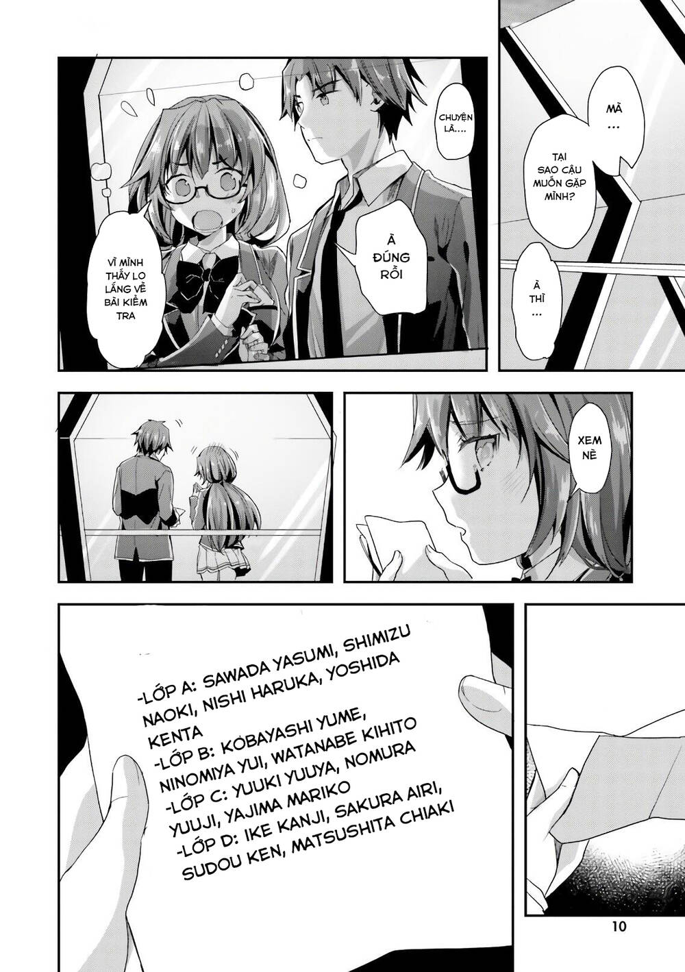 Chào Mừng Đến Với Lớp Học Thượng Đẳng Chap 33 - Next Chap 34
