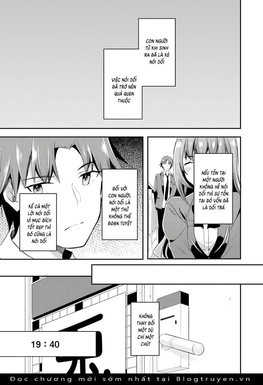 Chào Mừng Đến Với Lớp Học Thượng Đẳng Chap 37 - Next Chap 38