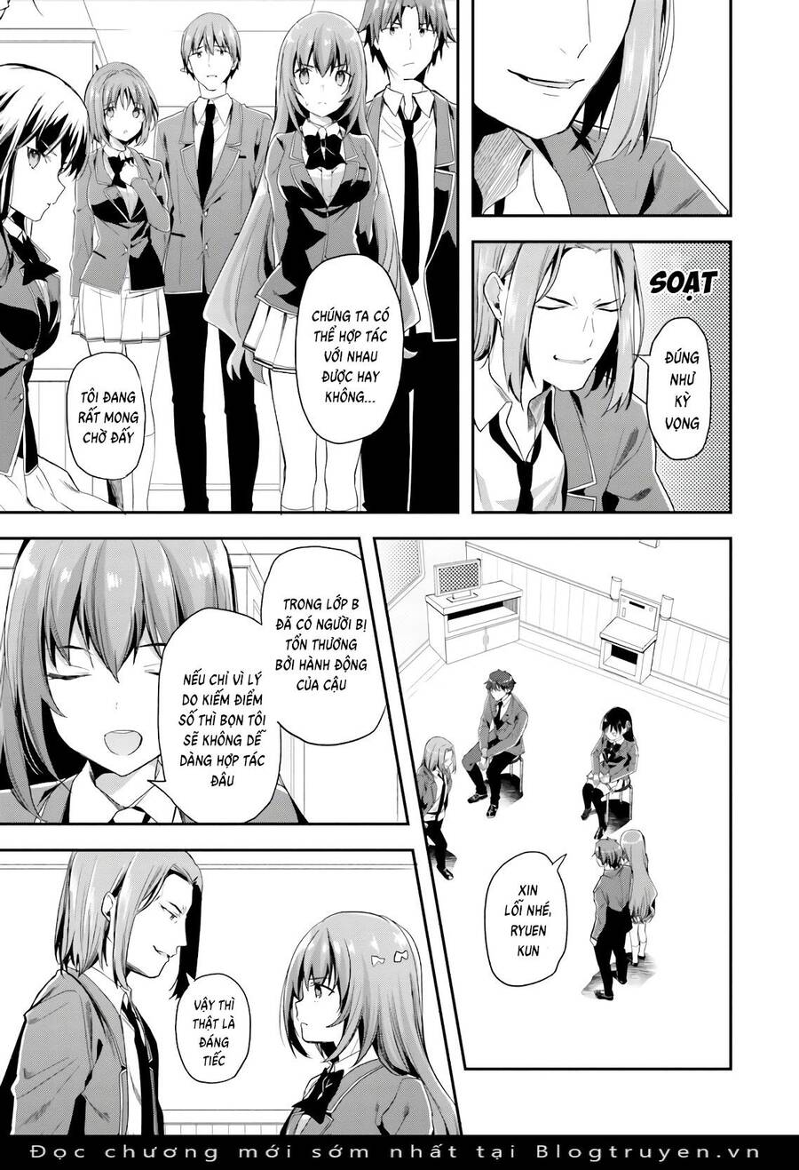 Chào Mừng Đến Với Lớp Học Thượng Đẳng Chap 37 - Next Chap 38