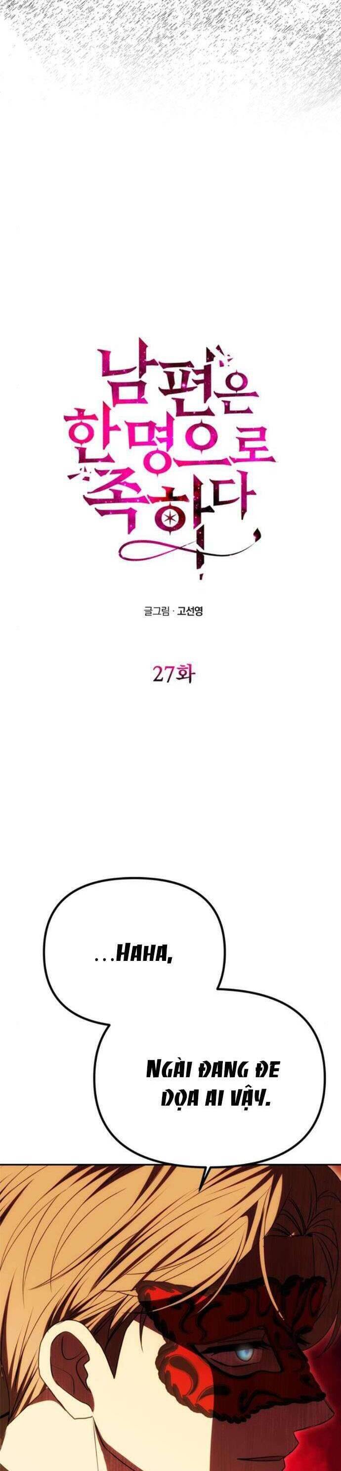 Chỉ Cần Một Người Chồng Là Đủ Chap 27 - Next Chap 28